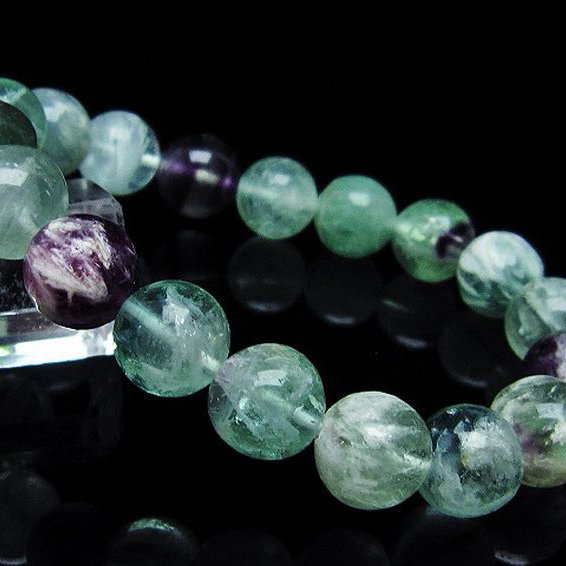 エンジェルフェザー フローライト ブレスレット 11mm [T53-4750]