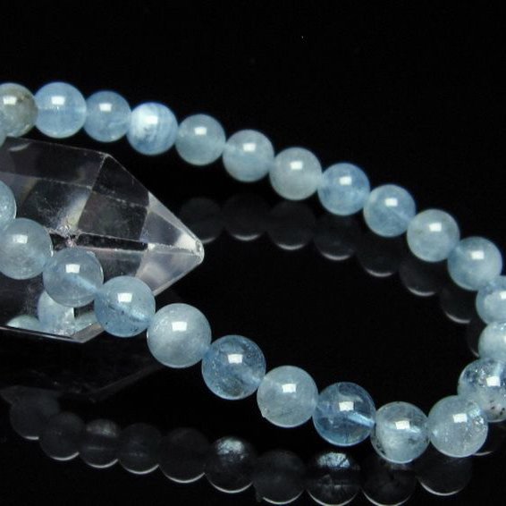 アクアマリンブレスレット 7mm [T537-14647]