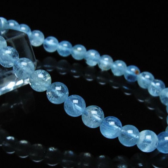 アクアマリンブレスレット 6mm [T537-15256]