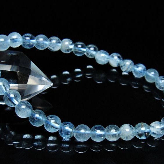 アクアマリンブレスレット 6mm [T537-15370]