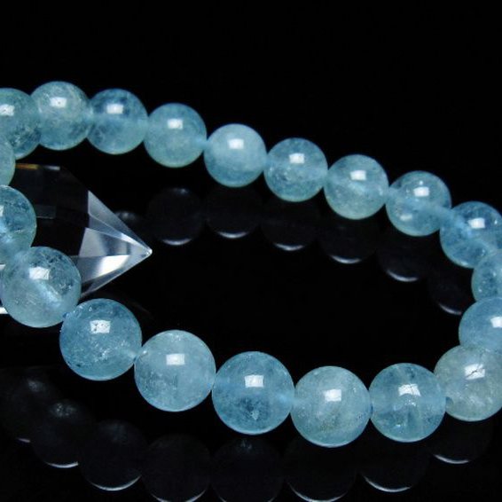 アクアマリンブレスレット 10mm [T537-15409]