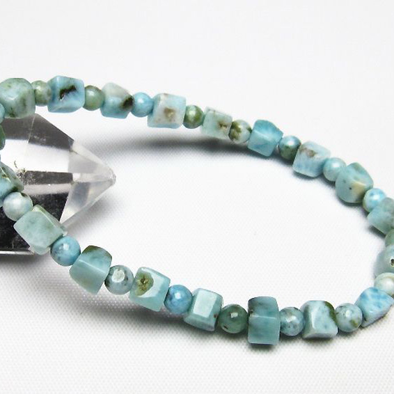 ラリマーブレスレット[T54-5086]