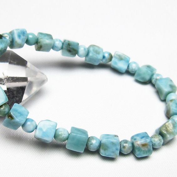 ラリマーブレスレット[T54-5102]