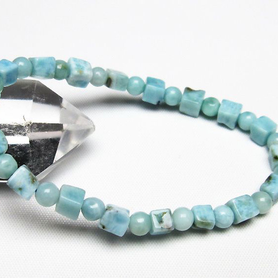 ラリマーブレスレット[T54-5134]