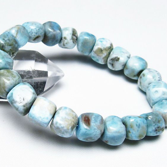 パワーストーン 天然石 ラリマーブレスレット[T54-5213]