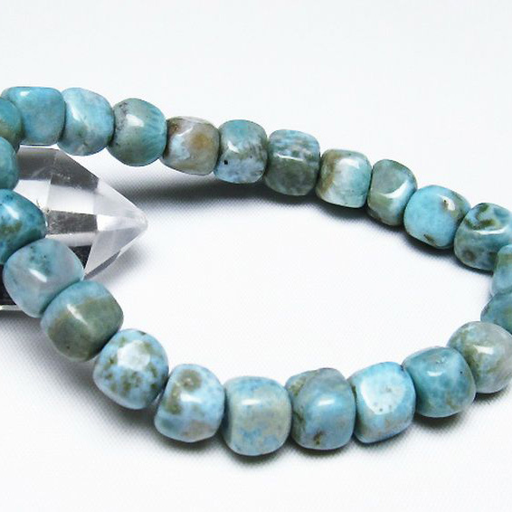 パワーストーン 天然石 ラリマーブレスレット[T54-5230]