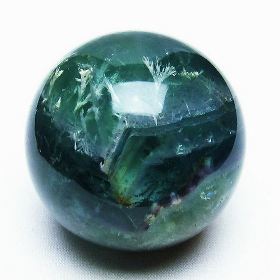 エンジェルフェザーフローライト ファントム入り 丸玉52mm[T540-2144]