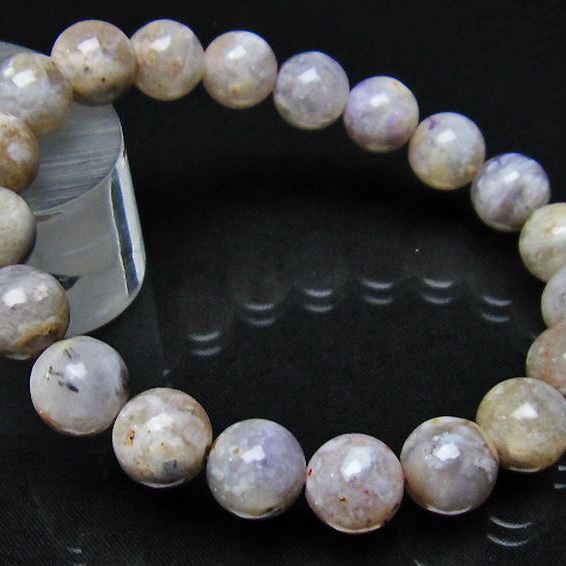 アメリカ　ユタ州産ティファニーストーンブレスレット10mm[T544-1760]