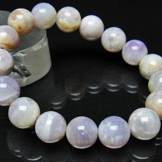 アメリカ ユタ州産ティファニーストーンブレスレット12mm[T544-2822]