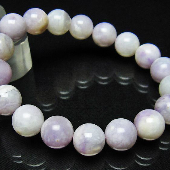 アメリカ ユタ州産ティファニーストーンブレスレット12mm[T544-2826]