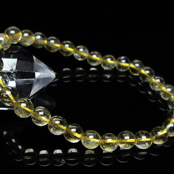 シトリンブレスレット6mm[T55-9699]
