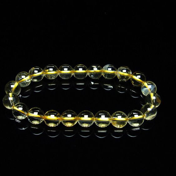 シトリンブレスレット9mm[T55-9754]