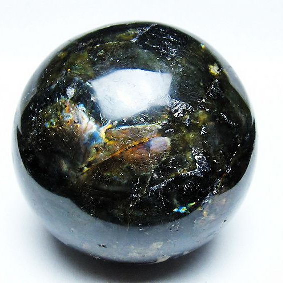 1.2Kgラブラドライト丸玉 94mm [T571-5048]