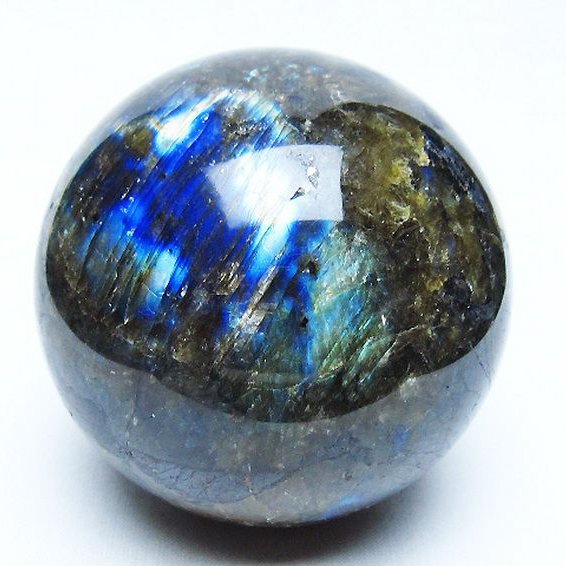 ラブラドライト丸玉 78mm [t571-5210]