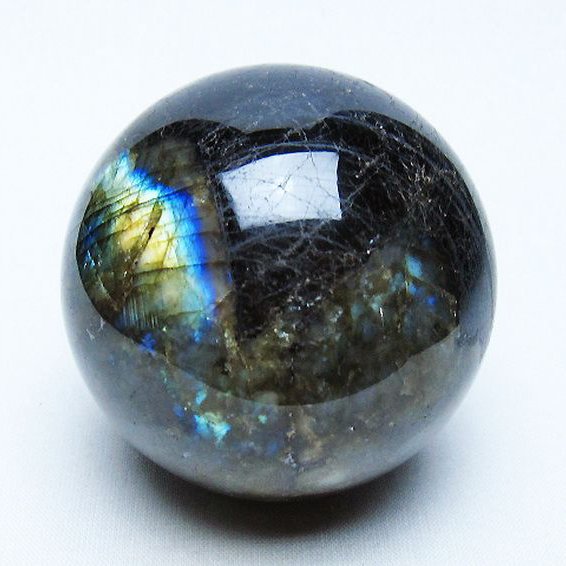 ラブラドライト丸玉 64mm [t571-5232]