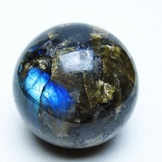 ラブラドライト丸玉 59mm [t571-5238]