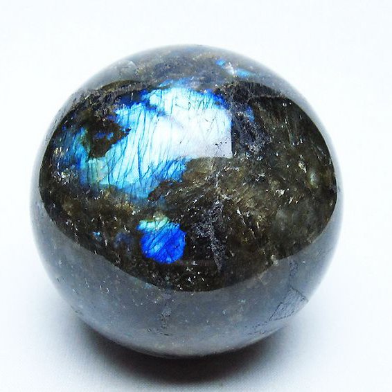 ラブラドライト丸玉 71mm [t571-5250]