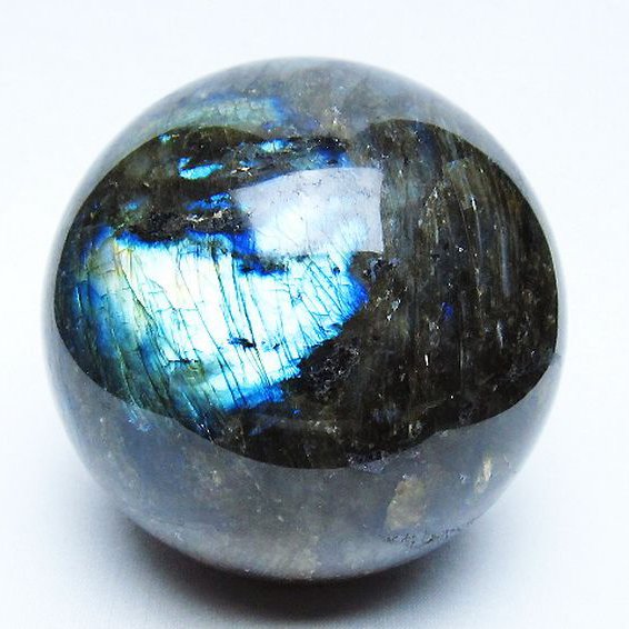 ラブラドライト丸玉 85mm [t571-5287]