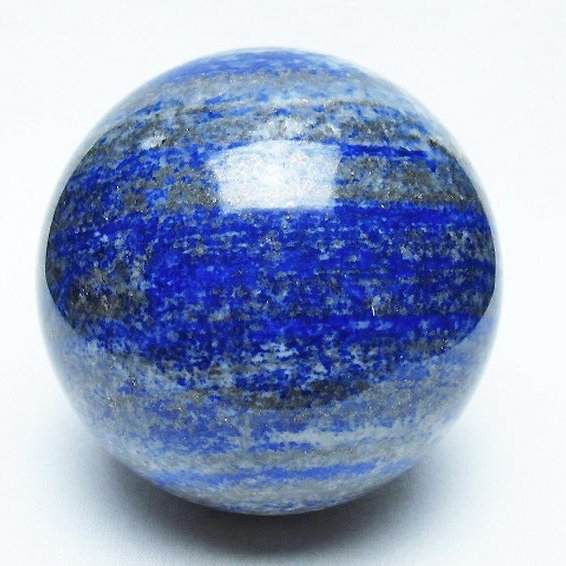 ラピスラズリ丸玉 82mm [t574-4329]