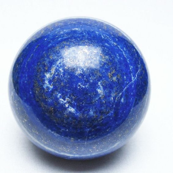 ラピスラズリ丸玉 74mm [t574-4560]