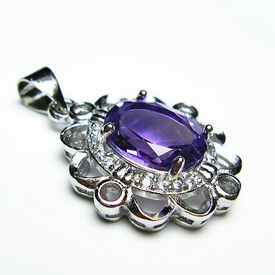 アメジストペンダント[T576-2139]