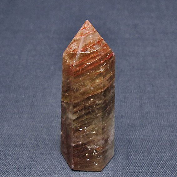 ガーデン水晶ファントム六角柱[T577-4447]