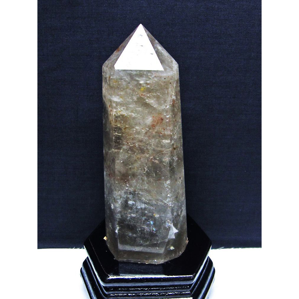 ライトニング水晶六角柱[T581-5674]