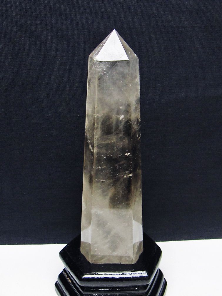 ライトニング水晶六角柱[T581-6139]