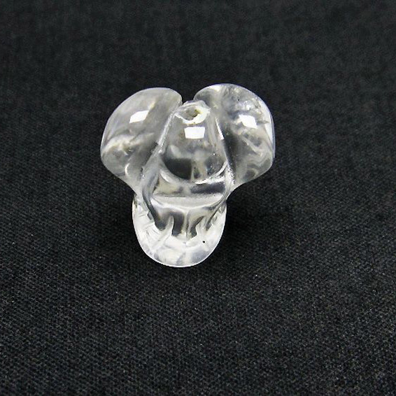 ヒマラヤ水晶天使置物[T585-1858]