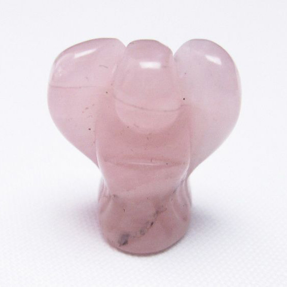 ローズクォーツ天使置物[T585-2035]