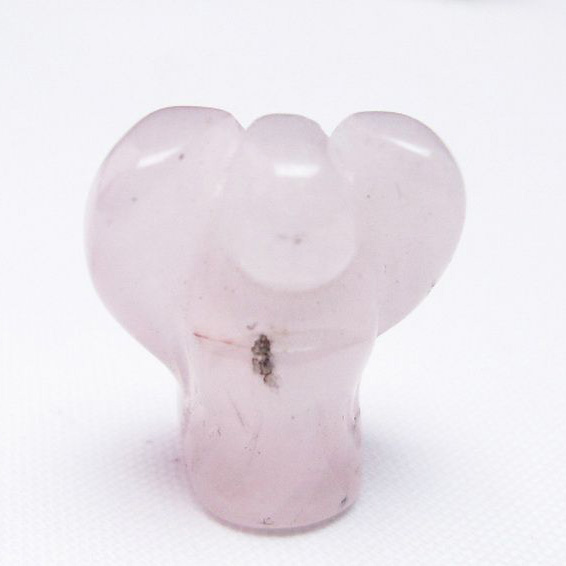 ローズクォーツ天使置物[T585-2043]