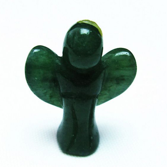 インド翡翠天使置物[T585-2068]