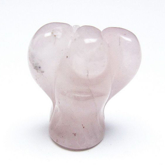 ローズクォーツ天使置物[T585-2197]