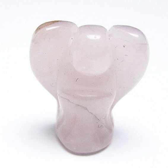 ローズクォーツ天使置物[T585-2218]