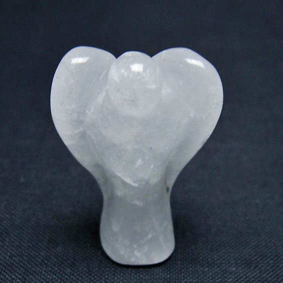 ヒマラヤ水晶天使置物[T585-2620]