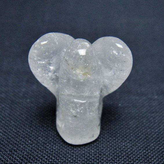 ヒマラヤ水晶天使置物[T585-2630]