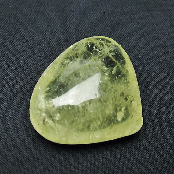 シトリンハート置物[T593-1253]