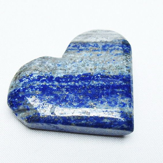 ラピスラズリ ハート 置物[T593-1327]
