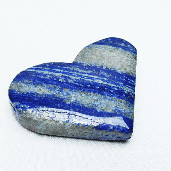 ラピスラズリ ハート 置物[T593-1390]