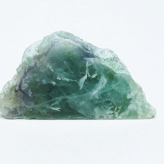 エンジェルフェザー フローライト 原石[T599-2561]