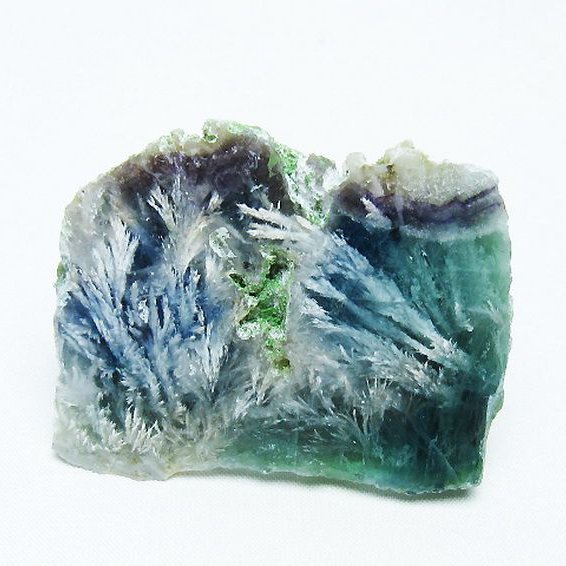 エンジェルフェザー フローライト 原石[T599-2590]