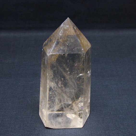 虹入りヒマラヤ水晶六角柱[T60-27442]