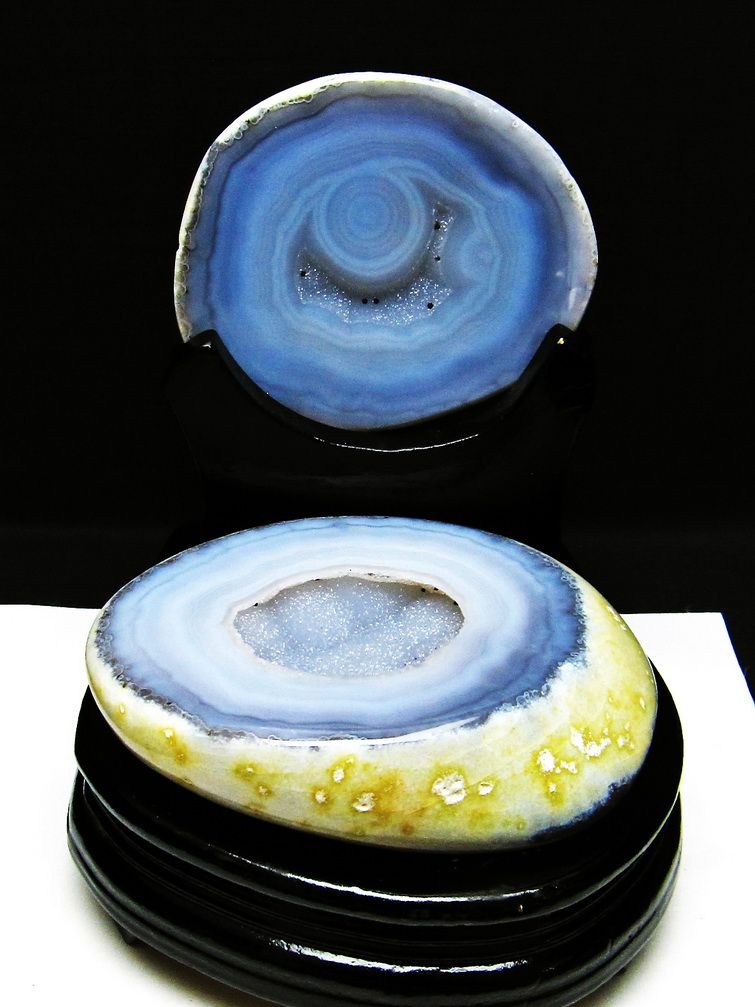 1.2Kgペア水晶トレジャーメノウ[T604-7734]