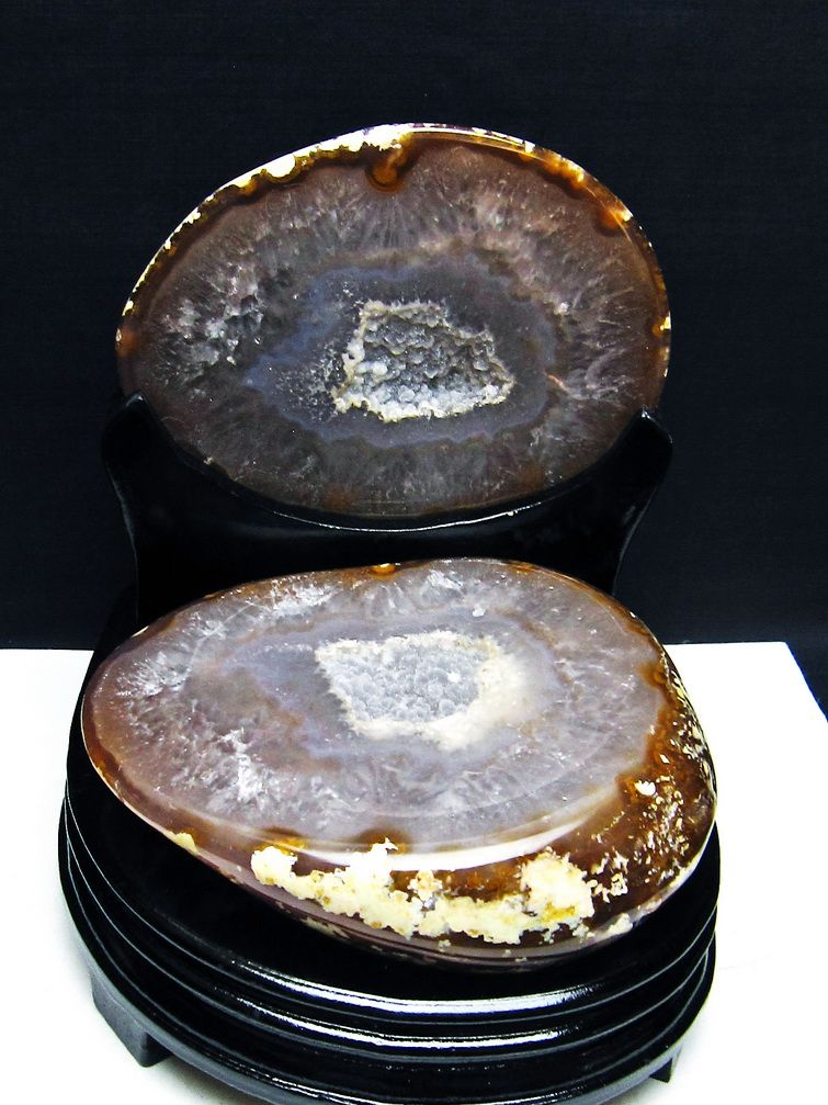 2.2Kgペア水晶トレジャーメノウ [t604-7847]