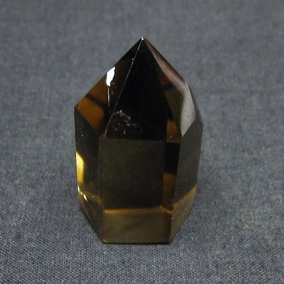 シトリン水晶六角柱[T61-11660]