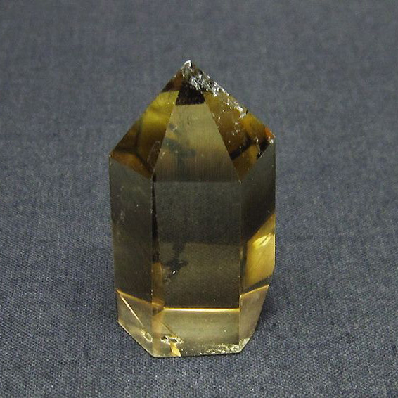 シトリン水晶六角柱[T61-11667]