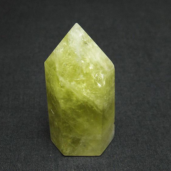 シトリン水晶六角柱[T61-12350]