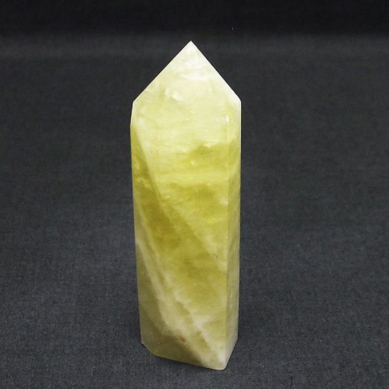 シトリン水晶六角柱[T61-12776]