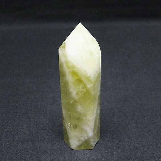 パワーストーン  シトリン水晶六角柱[T61-12920]