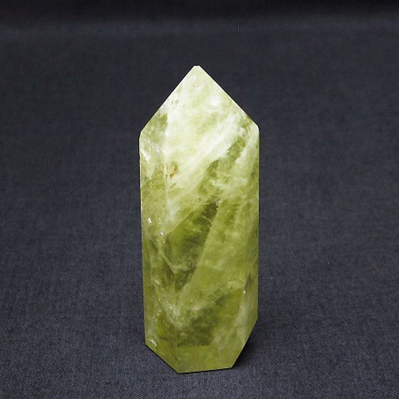 パワーストーン  シトリン水晶六角柱[T61-13005]